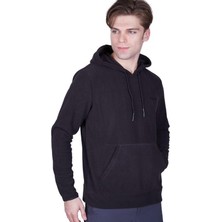 Alpinist Cliff Erkek Kapşonlu Polar Xl Beden Antrasit