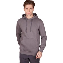 Alpinist Stream Erkek Kapşonlu Sweat S Beden Antrasit