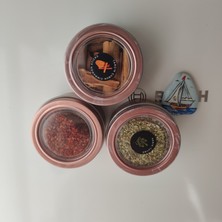Bereketli Evim Mıknatıslı Baharatlık 12'li Set