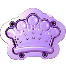 Pastry Planet Taç 3D Polikarbon Çikolata Kalıbı