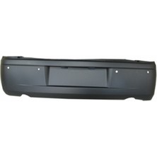 Chrysler 300C- 05/07 Arka Tampon Siyah (Sensör Delikli) (Tyg) 4805780AD