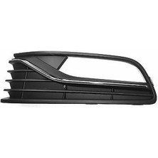 Otoco Volkswagen Polo Ön Tampon Panjuru Krom Kuşaklı Delikli Sağ 2013- 6C0854662CRYP