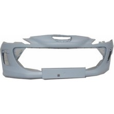 Otoco Peugeot 308- 08/11 Ön Tampon Gri (Astarlı Sis/bant/ızgara Delikli (Far Yıkamasız) (Tyg) 7401LS