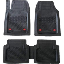 Drs Tuning Safir Audi 90 Serisi Havuzlu Universal Paspas Krom Siyah