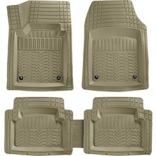 Drs Tuning Renault Megane 4 Havuzlu Universal Paspas Krom Bej Renk