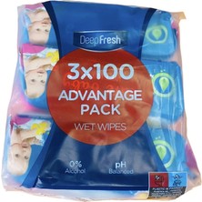 Deep Fresh  Avantaj Paket Islak Mendil 3 x 100