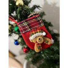 Eliz Bag Yılbaşı Noel Küçük Askılı Çorap Süs 1 Adet