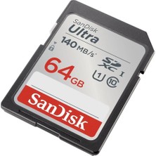 Sandisk Ultra 64GB 140MB/S Sdhc/sdxc Class 10 Uhs-I Hafıza Kartı SDSDUNB-064G-GN6IN