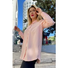 Şimal Gökçe Harika  Pamuklu Kumaş Ofis Gömleği