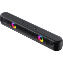 Havit SK854BT Rgb Işıklı Gaming Oyuncu Bluetooth Hoparlör Masaüstü Soundbar