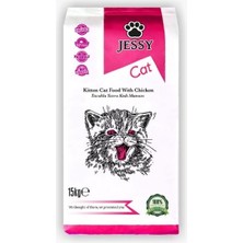 Jessy Kitten Tavuklu Yavru Kedi Maması 15 kg