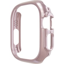 Nanospace Apple Watch Uyumlu Ultra 49MM Uyumlu Anti-Scratch Sert Pc Slim Kasa (Ön Kısım Açık )