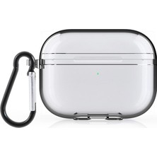 Nanospace Airpods Pro (2. Nesil) Şeffaf Uyumlu Kılıf Ultra Ince Slim