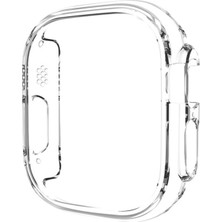 Nanospace Apple Watch Uyumlu Ultra 49MM Uyumlu Anti-Scratch Sert Pc Slim Kasa (Ön Kısım Açık )