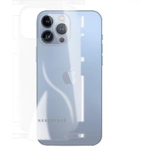 Nanospace Apple iPhone 14 Pro Max Full-Body Tam Koruma Çizilmez Şeffaf Mat Parmak Izi Bırakmayan Kaplama