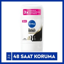 Nivea Kadın Stick Deodorant Black & White Invisible Ipeksi Pürüzsüzlük 48 Saat Anti-Perspirant Koruma 50 ml