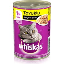 Whiskas Tavuklu Konserve Kedi Maması 400 gr