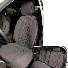 Ack Geely Emgrand Uyumlu Oto Koltuk Minderi Ortopedik 5'li Set Elegance Gri