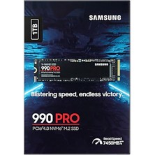 Samsung 1tb Samsung 990 Pro 7450/6900MB/S M.2 Nvme MZ-V9P1T0BW