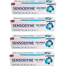 Sensodyne Çok Yönlü Koruma Diş Macunu 75 ml X4'lü Koruyucu Özellikli Ağız Bakımı