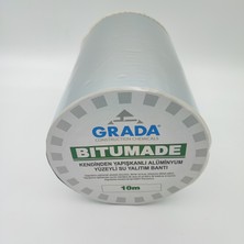 Grada Araç Ses ve Su Yalıtım Bantı Alüminyum  Bitumade 20 cm / 10MT / Rulo