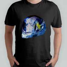 Pixxa Cyberpunk Edgerunners - Lucy %100 Pamuklu Bisiklet Yaka T-Shirt Model - 1