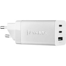 Varta Sava- 57956 Gan Hızlı Şarj Adaptörü-Apple Iphone ,samsung,xiaomi, Uyumlu - Uptech Şarj Kablosu SV57956