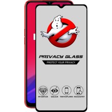 Caseart Realme C3 Tam Kaplayan Gizli Hayalet Temperli Ekran Koruyucu Cam
