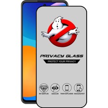 Caseart Huawei P Smart 2021 Tam Kaplayan Gizli Hayalet Temperli Ekran Koruyucu Cam