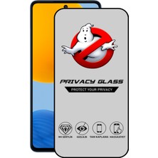 Caseart Samsung Galaxy M52 Tam Kaplayan Gizli Hayalet Temperli Ekran Koruyucu Cam
