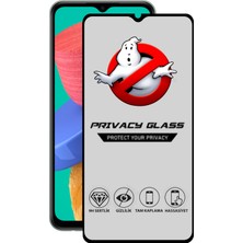 Caseart Samsung Galaxy M33 Tam Kaplayan Gizli Hayalet Temperli Ekran Koruyucu Cam