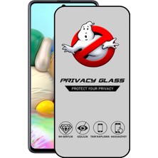 Caseart Samsung Galaxy A71 Tam Kaplayan Gizli Hayalet Temperli Ekran Koruyucu Cam