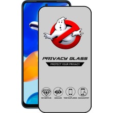 Caseart Xiaomi Redmi Note 11S Tam Kaplayan Gizli Hayalet Temperli Ekran Koruyucu Cam