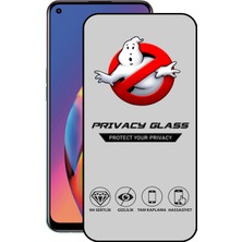 Caseart Oppo Reno 5 Lite Tam Kaplayan Gizli Hayalet Temperli Ekran Koruyucu Cam