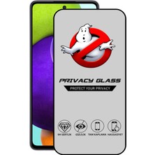 Caseart Samsung Galaxy A52 Tam Kaplayan Gizli Hayalet Temperli Ekran Koruyucu Cam