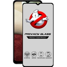 Caseart Samsung Galaxy A12 Tam Kaplayan Gizli Hayalet Temperli Ekran Koruyucu Cam
