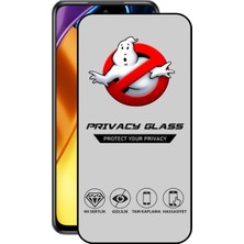 Caseart Xiaomi Poco M3 Pro Tam Kaplayan Gizli Hayalet Temperli Ekran Koruyucu Cam