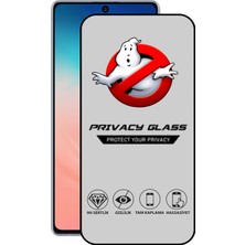 Caseart Samsung Galaxy A91 Tam Kaplayan Gizli Hayalet Temperli Ekran Koruyucu Cam
