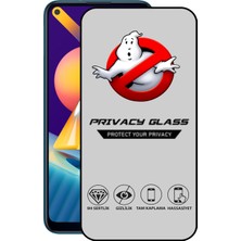 Caseart Samsung Galaxy M11 Tam Kaplayan Gizli Hayalet Temperli Ekran Koruyucu Cam