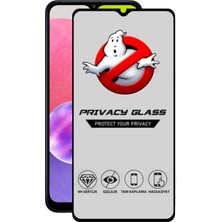 Caseart Samsung Galaxy A03S Tam Kaplayan Gizli Hayalet Temperli Ekran Koruyucu Cam