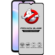 Caseart Xiaomi Redmi 9A Tam Kaplayan Gizli Hayalet Temperli Ekran Koruyucu Cam