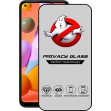 Caseart Samsung Galaxy A11 Tam Kaplayan Gizli Hayalet Temperli Ekran Koruyucu Cam