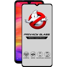 Caseart Xiaomi Redmi Note 7 Tam Kaplayan Gizli Hayalet Temperli Ekran Koruyucu Cam