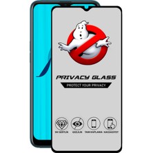 Caseart Oppo A12 Tam Kaplayan Gizli Hayalet Temperli Ekran Koruyucu Cam