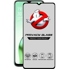 Caseart Oppo A15S Tam Kaplayan Gizli Hayalet Temperli Ekran Koruyucu Cam