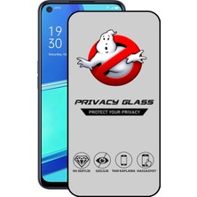 Caseart Oppo A52 Tam Kaplayan Gizli Hayalet Temperli Ekran Koruyucu Cam