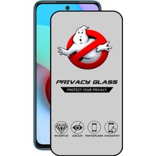 Caseart Xiaomi Redmi 10 Tam Kaplayan Gizli Hayalet Temperli Ekran Koruyucu Cam