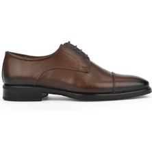 Ziya Ziya, Erkek Hakiki Deri Ayakkabı 123745 8009 Kahve