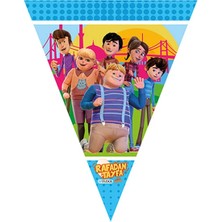 Çıtı Pıtı Store Rafadan Tayfa Temalı Bayrak Seti Üçgen Flama Seti