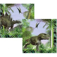 Çıtı Pıtı Store Jurassic Temalı Kağıt Peçete 33X33 cm (16 Adet)